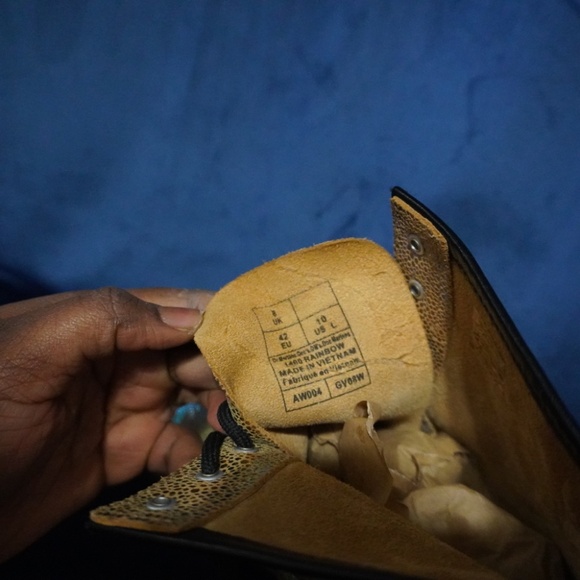 1460 RAINBOW RAY SUEDE LACE UP BOOTS - Picture 7 of 9